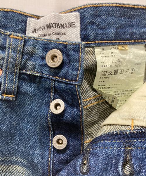 JUNYA WATANABE COMME des GARCONS（(ジュンヤワタナベ コムデギャルソン）JUNYA WATANABE COMME des GARCONS ((ジュンヤワタナベ コムデギャルソン) デニムパンツ インディゴ サイズ:Sの古着・服飾アイテム