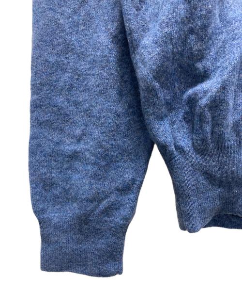 POLO RALPH LAUREN（ポロ・ラルフローレン）POLO RALPH LAUREN (ポロ・ラルフローレン) クルーネックニット ブルー サイズ:Lの古着・服飾アイテム
