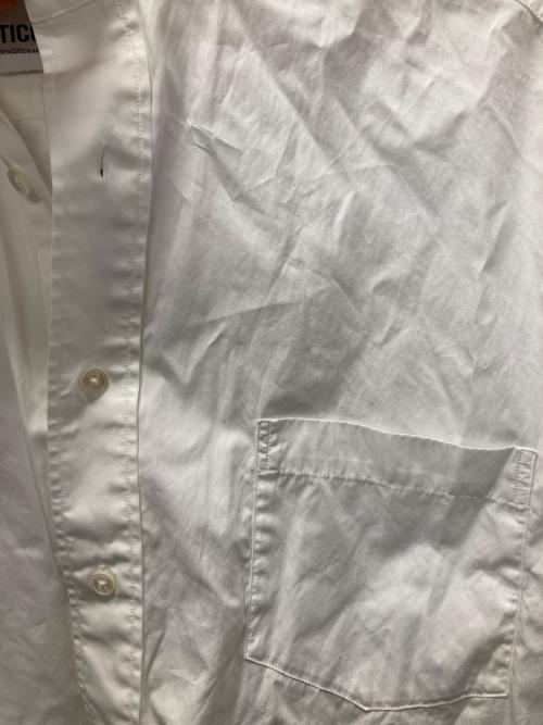 ticca（ティッカ）TICCA (ティッカ) スクエアビッグシャツ ホワイト サイズ:2の古着・服飾アイテム