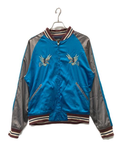 ALDIES（アールディーズ）ALDIES (アールディーズ) スカジャン ブルー サイズ:Mの古着・服飾アイテム