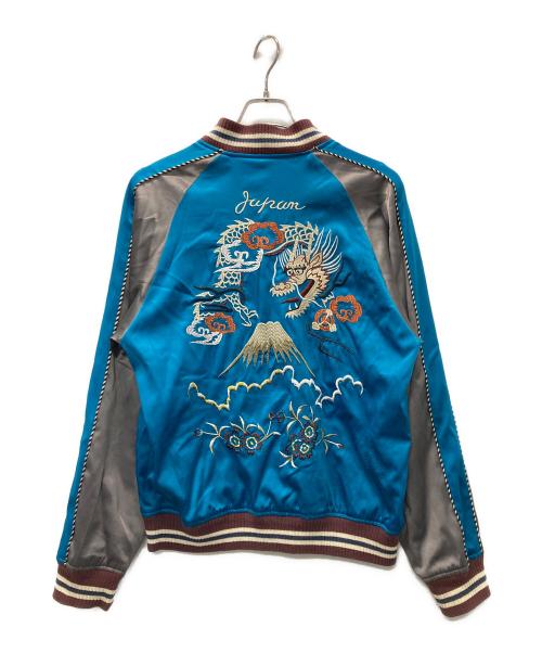 ALDIES（アールディーズ）ALDIES (アールディーズ) スカジャン ブルー サイズ:Mの古着・服飾アイテム