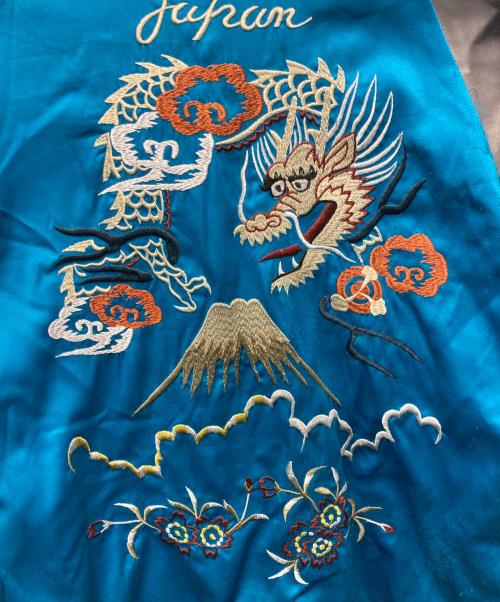 ALDIES（アールディーズ）ALDIES (アールディーズ) スカジャン ブルー サイズ:Mの古着・服飾アイテム