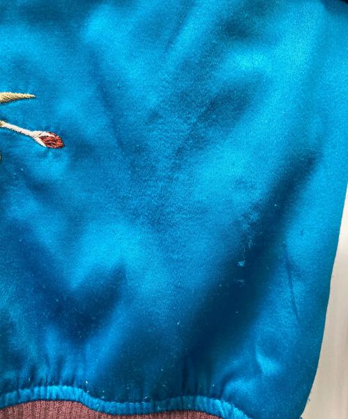 ALDIES（アールディーズ）ALDIES (アールディーズ) スカジャン ブルー サイズ:Mの古着・服飾アイテム