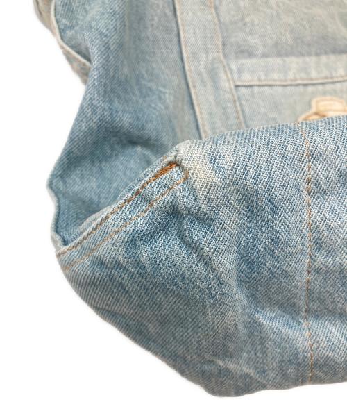 POLO RALPH LAUREN（ポロ・ラルフローレン）POLO RALPH LAUREN (ポロ・ラルフローレン) ポロベア デニムスモールトートバッグ インディゴの古着・服飾アイテム