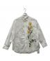 TOLIGHT（トライト）の古着「vintage lace big shirts/花柄レースシャツ」｜ホワイト
