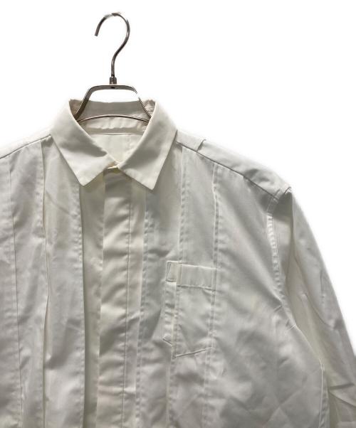 sacai（サカイ）sacai (サカイ) Cotton Poplin Shirt ホワイト サイズ:1の古着・服飾アイテム