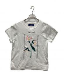 AKIRA NAKA（アキラナカ）の古着「PLANT刺繍Ｔシャツ」｜ホワイト