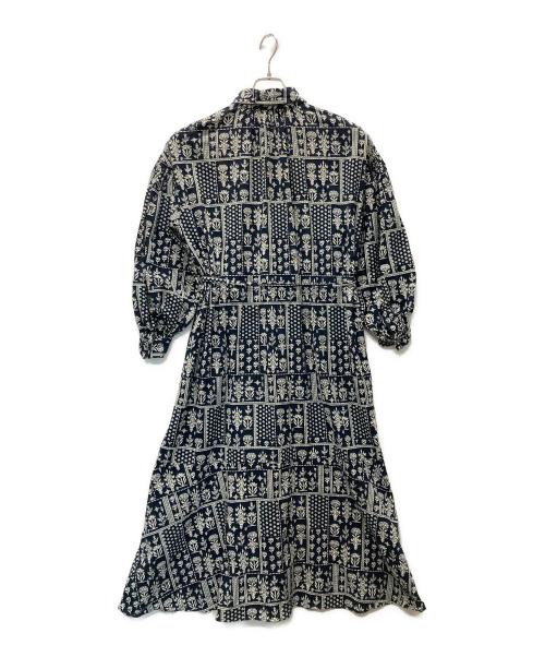 ne quittez pas（ヌキテパ）ne quittez pas (ヌキテパ) COTTON PATCH WORK ネイビー サイズ:Sの古着・服飾アイテム
