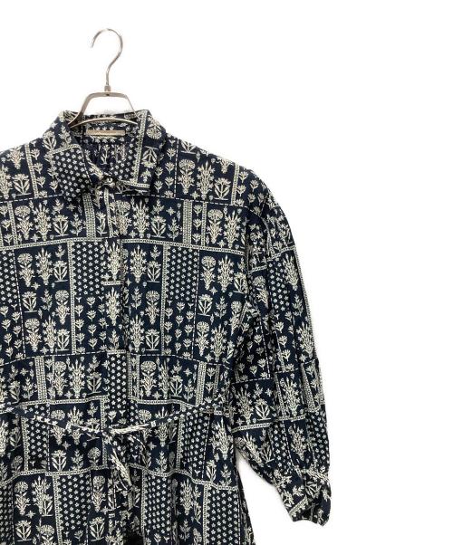 ne quittez pas（ヌキテパ）ne quittez pas (ヌキテパ) COTTON PATCH WORK ネイビー サイズ:Sの古着・服飾アイテム