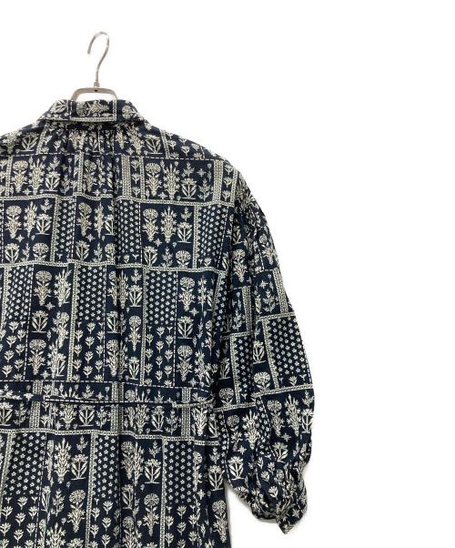 ne quittez pas（ヌキテパ）ne quittez pas (ヌキテパ) COTTON PATCH WORK ネイビー サイズ:Sの古着・服飾アイテム