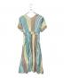 ne quittez pas (ヌキテパ) Cotton Voile Stripe Waist Gather マルチカラー サイズ:S：20000円