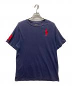 POLO RALPH LAURENポロ・ラルフローレン）の古着「ビッグポニーＴシャツ」｜ネイビー