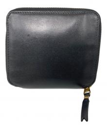 COMME des GARCONS（コムデギャルソン）の古着「ラウンドファスナー2つ折り財布」｜ブラック