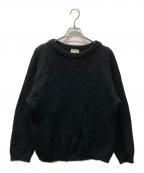 Acne studiosアクネ ストゥディオズ）の古着「DRAMATIC MOH/モヘア混ニット」｜ブラック