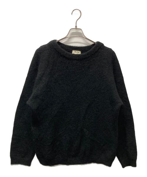 Acne studios（アクネ ストゥディオズ）ACNE STUDIOS (アクネ ストゥディオズ) DRAMATIC MOH/モヘア混ニット ブラック サイズ:XSの古着・服飾アイテム