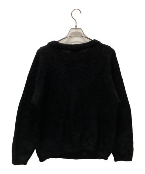 Acne studios（アクネ ストゥディオズ）ACNE STUDIOS (アクネ ストゥディオズ) DRAMATIC MOH/モヘア混ニット ブラック サイズ:XSの古着・服飾アイテム