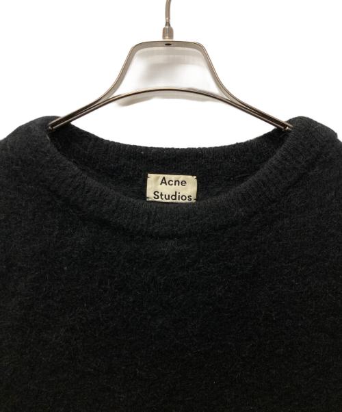 Acne studios（アクネ ストゥディオズ）ACNE STUDIOS (アクネ ストゥディオズ) DRAMATIC MOH/モヘア混ニット ブラック サイズ:XSの古着・服飾アイテム