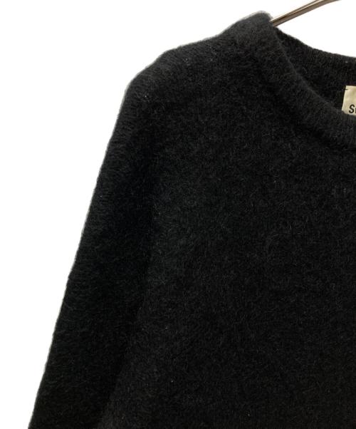 Acne studios（アクネ ストゥディオズ）ACNE STUDIOS (アクネ ストゥディオズ) DRAMATIC MOH/モヘア混ニット ブラック サイズ:XSの古着・服飾アイテム