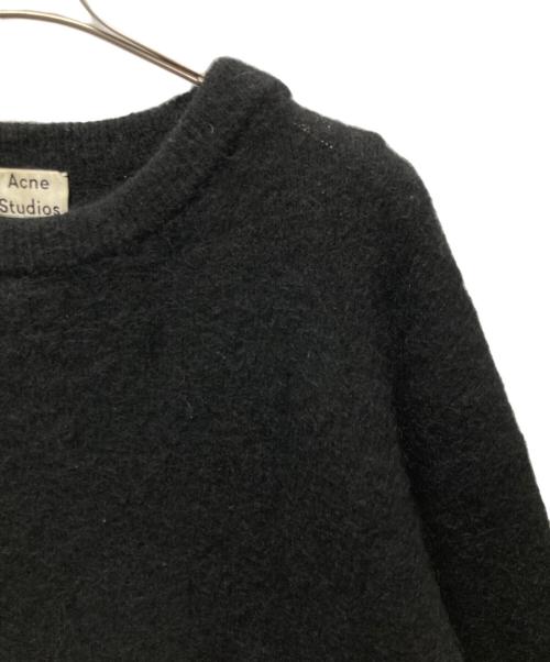 Acne studios（アクネ ストゥディオズ）ACNE STUDIOS (アクネ ストゥディオズ) DRAMATIC MOH/モヘア混ニット ブラック サイズ:XSの古着・服飾アイテム