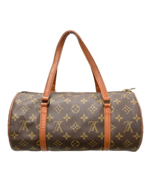 LOUIS VUITTON（ルイ ヴィトン）LOUIS VUITTON (ルイ ヴィトン) パピヨンGM　モノグラムハンドバッグ ブラウンの古着・服飾アイテム