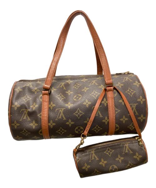 LOUIS VUITTON（ルイ ヴィトン）LOUIS VUITTON (ルイ ヴィトン) パピヨンGM　モノグラムハンドバッグ ブラウンの古着・服飾アイテム