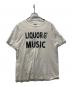 NUMBER (N)INE（ナンバーナイン）の古着「LIQUOR & MUSIC復刻Ｔ」｜ホワイト
