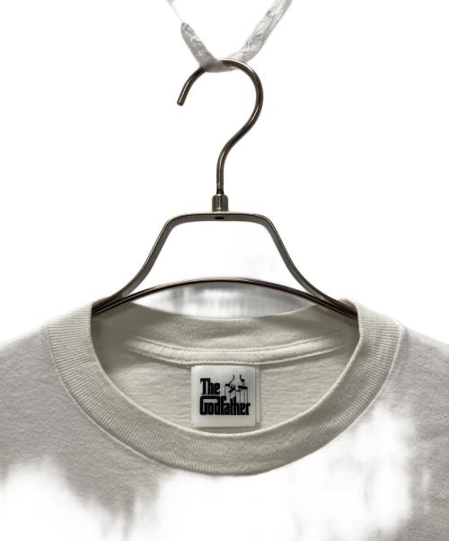 THE GODFATHER（ゴッドファーザー）THE GODFATHER (ゴッドファーザー) A BATHING APE (アベイシングエイプ) ラブジェネチェッ プリントＴシャツ ホワイト サイズ:Lの古着・服飾アイテム