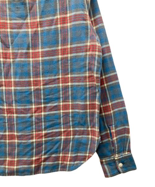 POLO RALPH LAUREN（ポロ・ラルフローレン）POLO RALPH LAUREN (ポロ・ラルフローレン) チェックフランネルシャツ ブルー×レッド サイズ:Sの古着・服飾アイテム