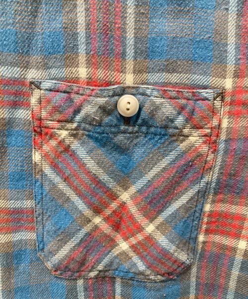 POLO RALPH LAUREN（ポロ・ラルフローレン）POLO RALPH LAUREN (ポロ・ラルフローレン) チェックフランネルシャツ ブルー×レッド サイズ:Sの古着・服飾アイテム