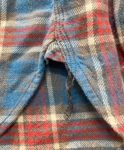 POLO RALPH LAUREN（ポロ・ラルフローレン）POLO RALPH LAUREN (ポロ・ラルフローレン) チェックフランネルシャツ ブルー×レッド サイズ:Sの古着・服飾アイテム
