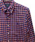 中古・古着 RALPH LAUREN (ラルフローレン) チェックシャツ オレンジ×ブルー サイズ:M：7000円