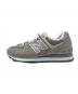 NEW BALANCE (ニューバランス) 574 Core ローカットスニーカー グレー サイズ:22.5：6000円