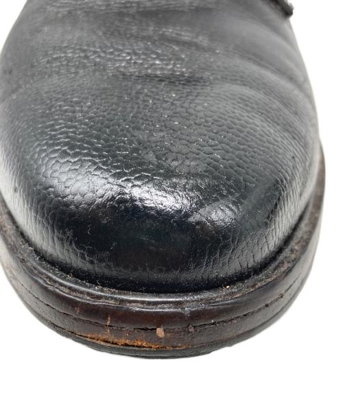 Salvatore Ferragamo（サルヴァトーレ フェラガモ）Salvatore Ferragamo (サルヴァトーレ フェラガモ) プレーントゥシューズ ブラック サイズ:8　1/2の古着・服飾アイテム
