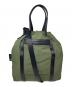 ZERO HALLIBURTON（ゼロ ハリバートン）の古着「ZH-FIELD KM Edition 2 WAY Drawstring Tote Bag」｜オリーブ