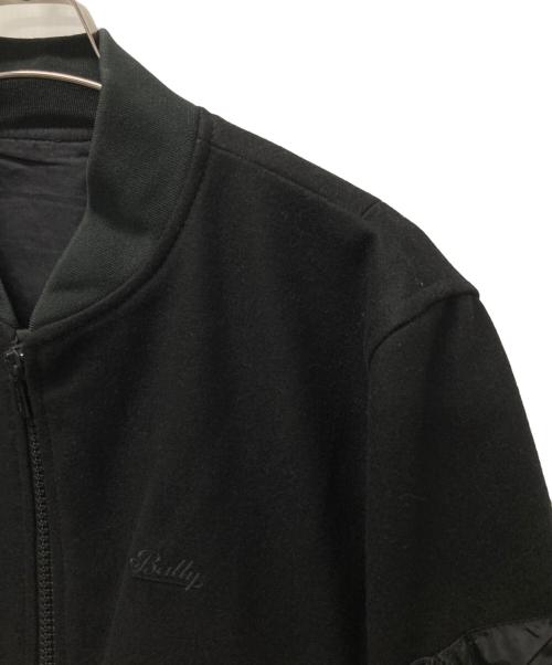 BALLY（バリー）BALLY (バリー) メルトンジャケット ブラック サイズ:XXLの古着・服飾アイテム