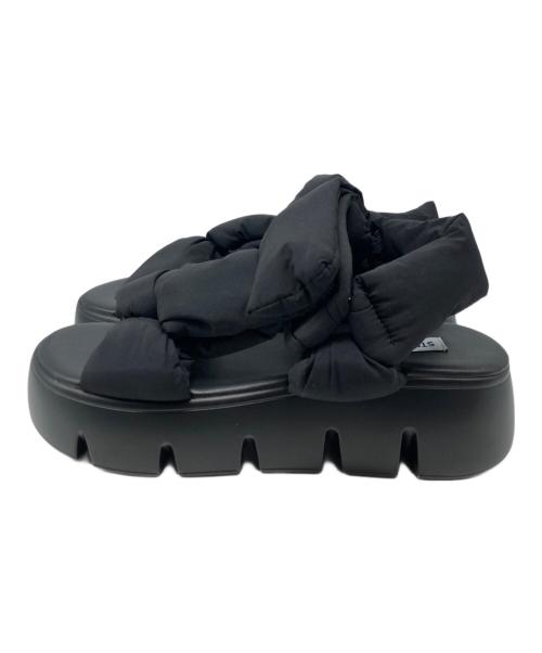 STEVE MADDEN（スティーブマデン）STEVE MADDEN (スティーブマデン) BONKERS サンダル ブラック サイズ:23.5の古着・服飾アイテム