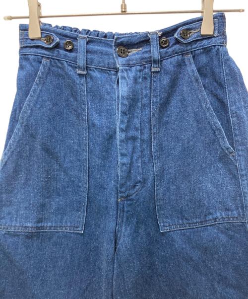 ordinary fits（オーディナリーフィッツ）Ordinary fits (オーディナリーフィッツ) ベイカーデニムパンツ インディゴ サイズ:00の古着・服飾アイテム