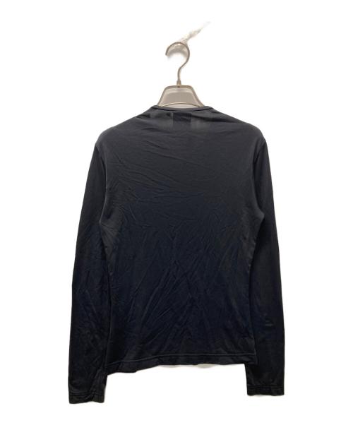 VERSACE JEANS COUTURE（ヴェルサーチ ジーンズクチュール）VERSACE JEANS COUTURE (ヴェルサーチ ジーンズクチュール) 長袖カットソー ブラック サイズ:Mの古着・服飾アイテム