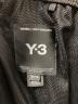 中古・古着 Y-3 (ワイスリー) RAW EDGE 3 STRIPES WIDE PANTS ブラック サイズ:XL：30000円
