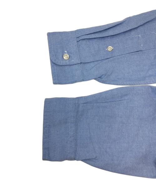 POLO RALPH LAUREN（ポロ・ラルフローレン）POLO RALPH LAUREN (ポロ・ラルフローレン) ポロベア刺繍ボタンダウンシャツ スカイブルー サイズ:Sの古着・服飾アイテム