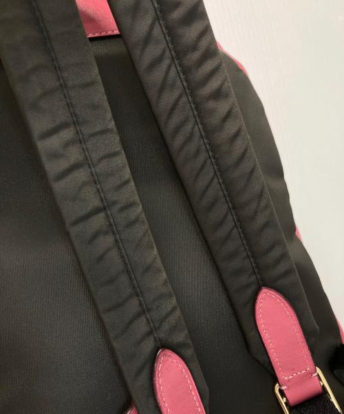 COACH（コーチ）COACH (コーチ) シグネチャーリュック ピンク×ベージュの古着・服飾アイテム
