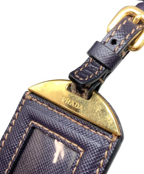 PRADA（プラダ）PRADA (プラダ) ナイロントートバッグ パープルの古着・服飾アイテム