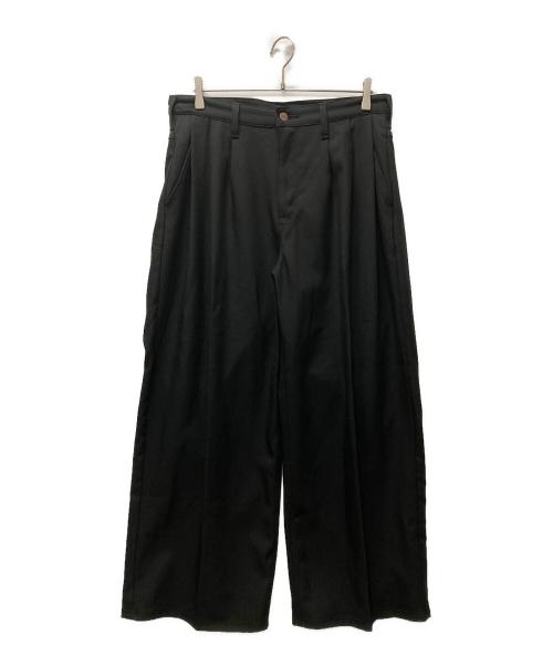 Wrangler（ラングラー）Wrangler (ラングラー) JOURNAL STANDARD relume (ジャーナルスタンダード レリューム) 別注3タック ランチャー ドレススラックスパンツ ブラック サイズ:Lの古着・服飾アイテム