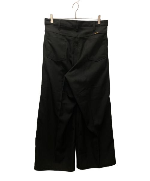 Wrangler（ラングラー）Wrangler (ラングラー) JOURNAL STANDARD relume (ジャーナルスタンダード レリューム) 別注3タック ランチャー ドレススラックスパンツ ブラック サイズ:Lの古着・服飾アイテム