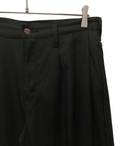 Wrangler（ラングラー）Wrangler (ラングラー) JOURNAL STANDARD relume (ジャーナルスタンダード レリューム) 別注3タック ランチャー ドレススラックスパンツ ブラック サイズ:Lの古着・服飾アイテム