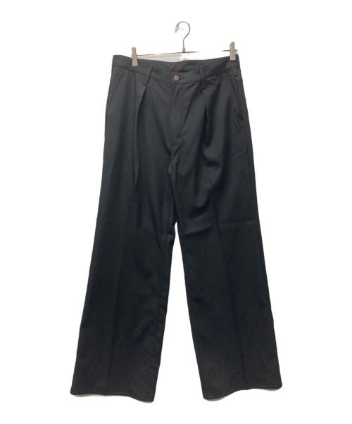Wrangler（ラングラー）Wrangler (ラングラー) WRANCHER WIDE/ランチャーフレアーワイド ブラック サイズ:Lの古着・服飾アイテム