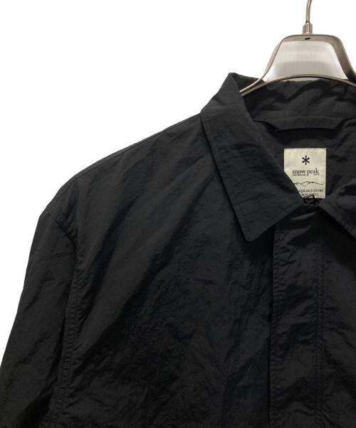 Snow peak（スノーピーク）snow peak (スノーピーク) URBAN RESEARCH DOORS (アーバンリサーチドアーズ) 別注 NYLON WASHER JACKET ブラック サイズ:XLの古着・服飾アイテム