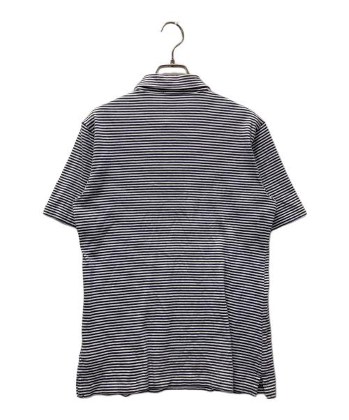 POLO RALPH LAUREN（ポロ・ラルフローレン）POLO RALPH LAUREN (ポロ・ラルフローレン) ビッグポニーポロシャツ ネイビー×ホワイト サイズ:Lの古着・服飾アイテム