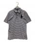 POLO RALPH LAUREN（ポロ・ラルフローレン）の古着「ビッグポニーポロシャツ」｜ネイビー×ホワイト