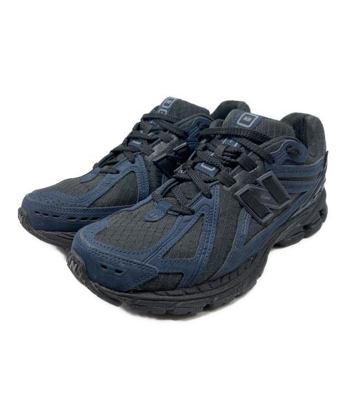 NEW BALANCE（ニューバランス）NEW BALANCE (ニューバランス) ローカットスニーカー ブラック×ネイビー サイズ:27.5cmの古着・服飾アイテム
